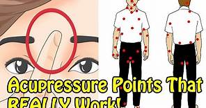 10 IMPORTANT Pressure Points That Actually HEALS Your Body & Mind
