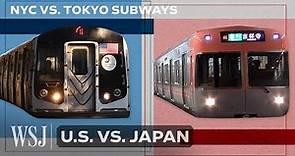 Why Tokyo's Metro Is Profitable and New York City’s Isn’t | WSJ U.S. vs. Japan