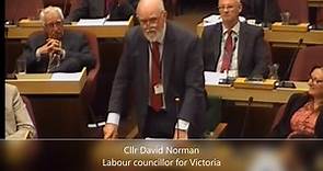 Cllr David Norman's farewell address to Southend Council