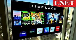 Displace TV Is A Wireless TV You Can Hang On Your Window