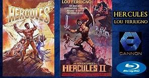 EL DESAFIO DE HERCULES (1983) + LA FURIA DEL COLOSO (1985) - BLURAY- LOU FERRIGNO- CANNON
