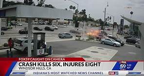 Video: California crash caught on camera