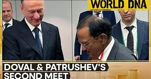 India's NSA Ajit Doval meets Russia's Nikolai Patrushev | Latest News | World DNA | WION