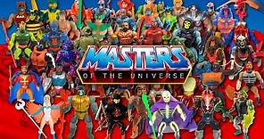 All of the figures Masters of the Universe from the 1980s (1982-1988)