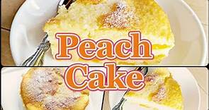 Peach Cake 蜜桃蛋糕