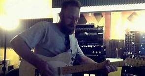 Ryan Engleman - Records Lead Guitar On The Fictioneers Album