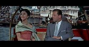 1955年生死戀中的香港仔和太白海鮮舫 Aberdeen & Tai Pak floating restaurant in Love Is A Many Splendored Thing (1955)