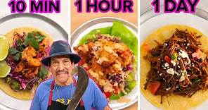 10 Min vs. 60 Min vs. 1 Day Tacos (ft. Danny Trejo)