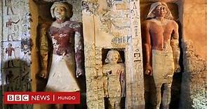 La tumba "única en su tipo" que fue descubierta en Egipto y que estuvo intacta por 4.400 años - BBC News Mundo