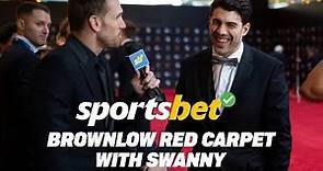 Brownlow Red Carpet with Swanny