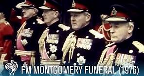 Funeral Of Field Marshal Montgomery aka 'Monty' (1976) | British Pathé