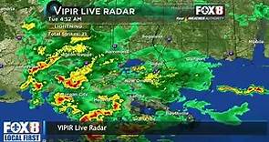 WVUE FOX 8 - Live VIPIR radar as potential severe weather...