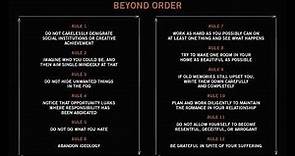 Beyond Order 12 More Rules for Life Full Audiobook by Jordan Peterson