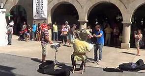 Flashmob Waltz n2 de shostakovich- Plaza de Abastos de Pontevedra