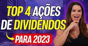 DIVIDENDOS: Melhores ações de dividendos para 2023