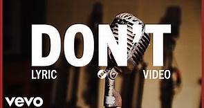 Elvis Presley - Don't (Official Lyric Video)