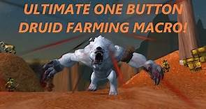 Ultimate One Button Druid Farming Macro