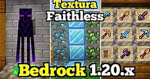 🟢 Textura FAITHLESS x16 Minecraft PE 1.20.x!! | La Mejor Textura De Minecraft Bedrock!!