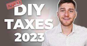 How To File Your Taxes For FREE Online in Canada 2023 (Max Refund) - Griffin Milks