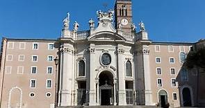 Basílica de la Santa Cruz, Roma. Visitada por millones de fieles. Reliquias de la Pasión
