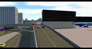 LAX Airfield and Terminal Modernization Project – Visual Simulation #3 of Proposed Roadway
