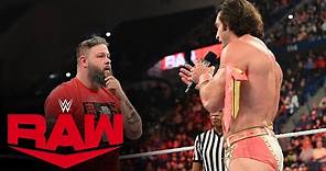 “Ken” Owens confronts Ezekiel: Raw, May 9, 2022