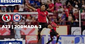 Resumen y Goles | Xolos vs Cruz Azul | Liga BBVA MX | Apertura 2023 - Jornada 3