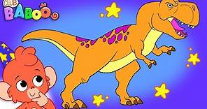 Learn Dinosaurs for Kids | Dinosaur Cartoon videos | Parasaurolophus T-Rex | Club Baboo dinasours