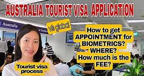 AUSTRALIA TOURIST VISA APPLICATION | HOW TO GET BIOMETRICS FOR AUSTRALIA VISA