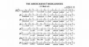 Angus MacKay - 2/4 March in A, "The Abercairney Highlanders" (performance, Jordan Alexander Key)