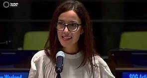 Cecilia Suárez speaks at Spotlight Initiative High-Impact Event at the United Nations