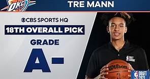 Tre Mann Selected by the OKC Thunder | 2021 NBA Draft | CBS Sports HQ
