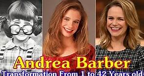 Andrea Barber transformation From 1 to 42 Years old