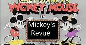 Mickey Mouse E41 Mickey's Revue (1932) Colorized HD