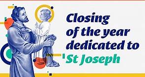 Institute of the Brothers of the Christian Schools: Closing of the year dedicated to St Joseph