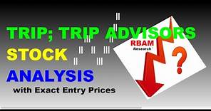 TRIP Stock News, TripAdvisor Stock Analysis with Technical Analysis [and exact entry prices].