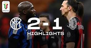 INTER 2-1 AC MILAN | COPPA ITALIA HIGHLIGHTS | A 97th-minute winner from Christian Eriksen! 🎨⚫🔵