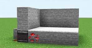 Minecraft mineral de redstone puerta