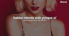 Taylor Swift - Karma (Español + Lyrics)