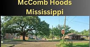 Hoods in McComb, MS | Dash Cam Driving Tour Mississippi 4K