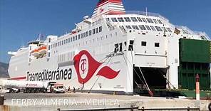 REVIEW Ferry Trasmediterranea Ciudad De Granada