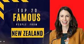 Top 20 Famous people from New Zealand. #biographies #whois