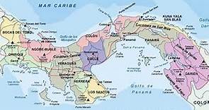 mapa de Panama