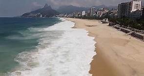 Il covid-19 chiude le spiagge di Ipanema e Copacabana, 300.000 vittime in Brasile