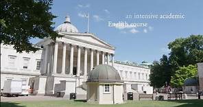 Pre-sessional English courses at UCL