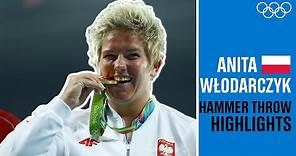 ALL Anita Włodarczyk 🇵🇱throws at the Olympics!