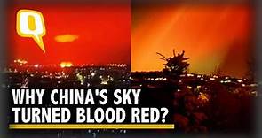 Sky Over China's Port City Turned Blood Red: The Truth Behind it Will Shock You | The Quint