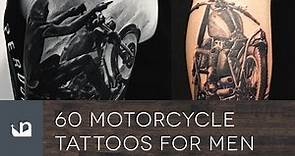 60 Motorcycle Tattoos For Men