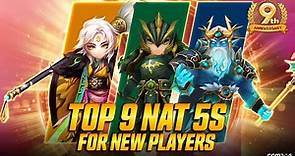 The Top 9 Nat 5s for New Players!