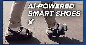 Moonwalkers X smart shoes with artificial intelligence help wearers walk as fast as they run